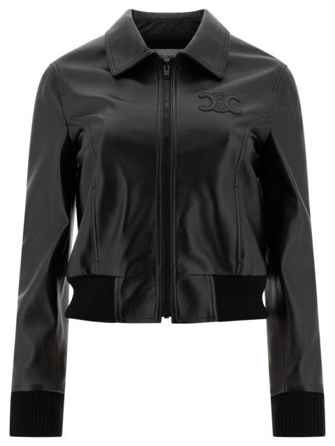 Celine "boule" Leather Jacket