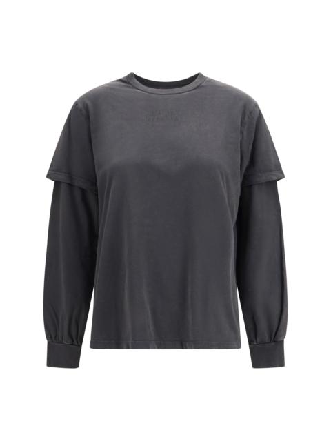GANNI Ganni Women Future Heavy Jersey Double Sleeve