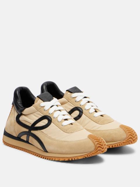 Loewe Flow Runner suede sneakers