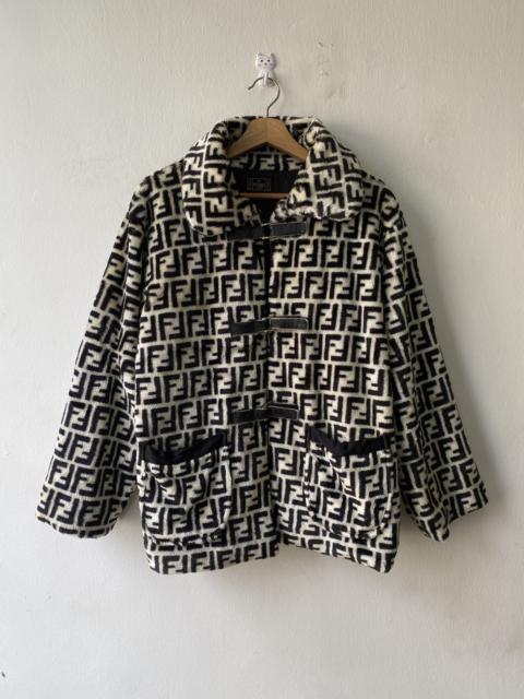 Fendi Monogram Fur Jacket