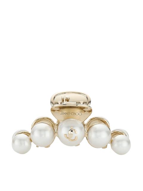 JIMMY CHOO Jimmy Choo Women Claw Hair Clip With Pearls And Logo