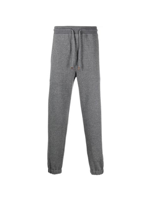 Brunello Cucinelli Brunello Cucinelli Gray Drawstring Tapered Trousers