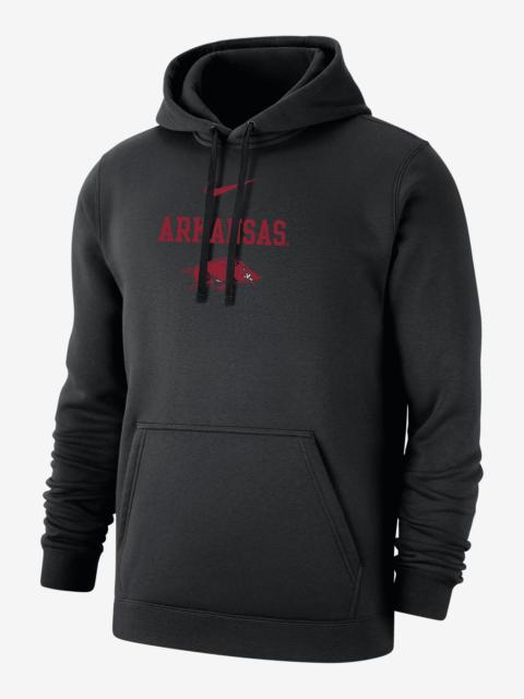 Nike Arkansas Club Fleece Nike Men's College Hoodie