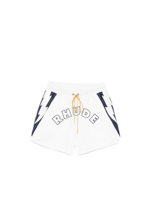 Rhude Rhude White Shorts - Track & Running Shorts Men