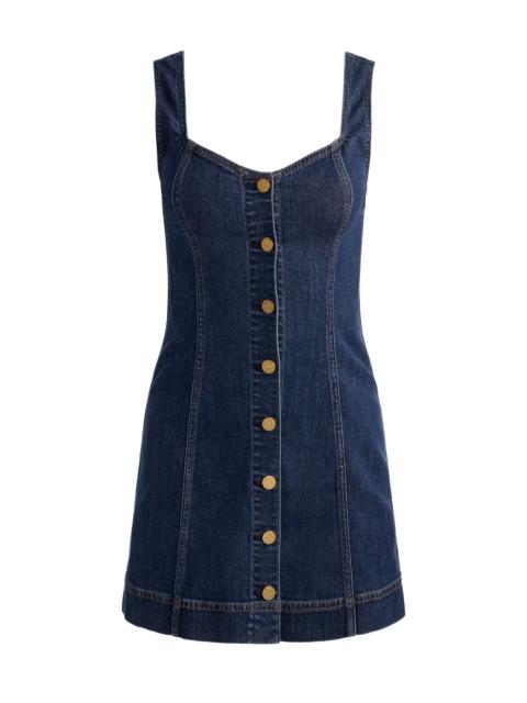 Alice + Olivia BEA DENIM MINI DRESS