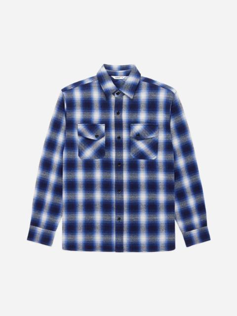 3sixteen Crosscut Flannel Royal Blue