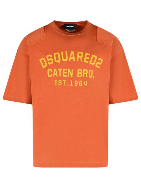 DSQUARED2 Dsquared2 Brick Cotton T-Shirt Men