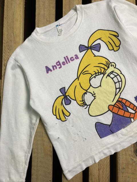 Other Designers Vintage 1997 Rugrats Angelica Distressed Crewneck Sweatshirt