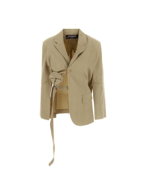 JACQUEMUS La Veste Baccala