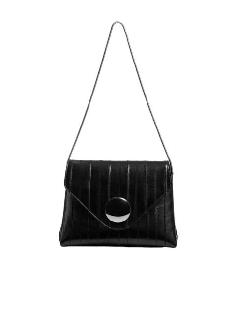 KHAITE KHAITE Bobbi Black Eel Leather Shoulder Bag New Authentic