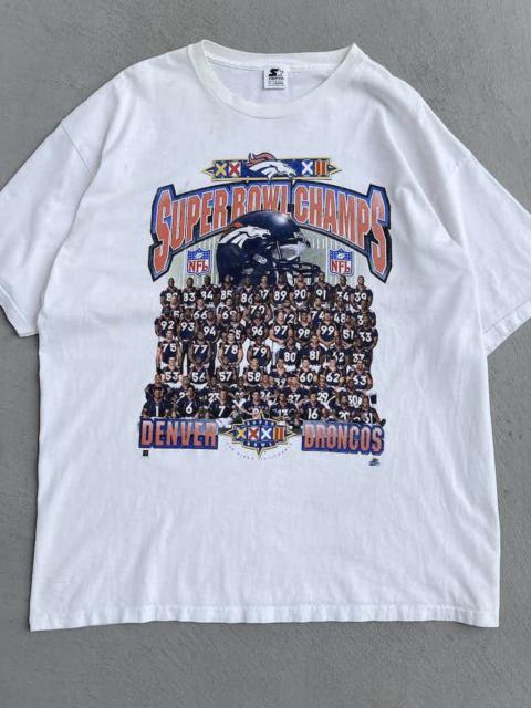Vintage - STEAL! VTG 1998 Denver Broncos NFL Super Bowl Champions Tee
