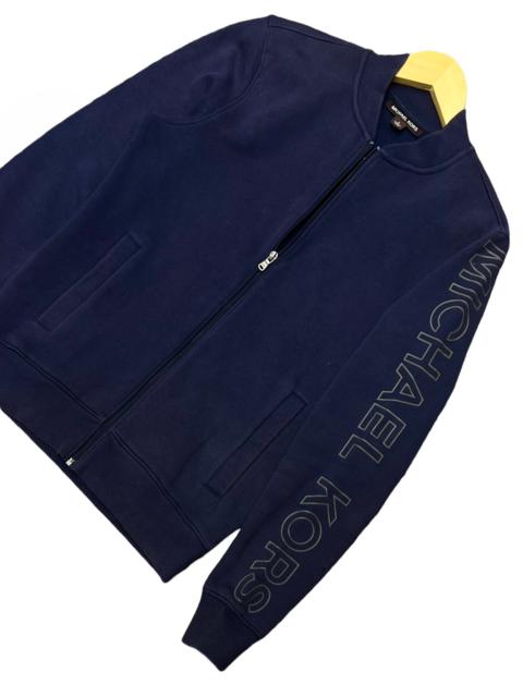 Other Designers Michael Kors - MICHAEL KORS MEN BIG SPELLOUT SLEEVE JACKET MIDNIGHT