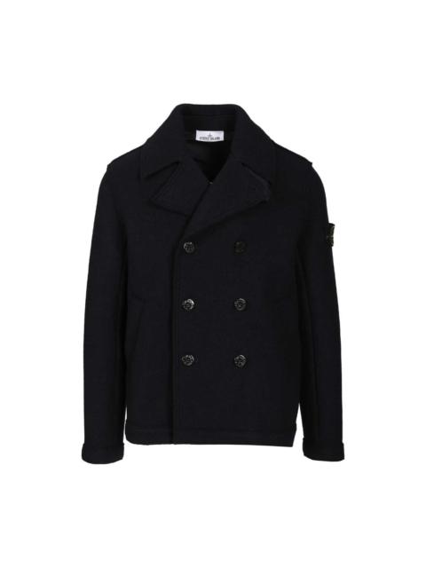 Stone Island Felt Pea Coat