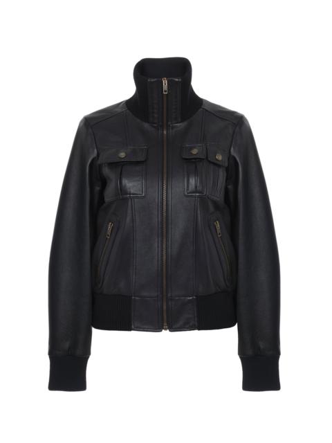 Chloé SHORT BLOUSON IN LEATHER
