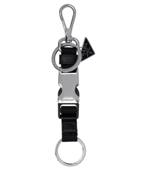 Prada Prada Keychains With Metal Clasp Closure With Engraved Prada Logo