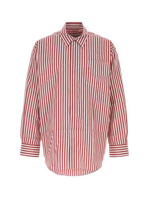 AMI Paris Ami Men Embroidered Poplin Shirt