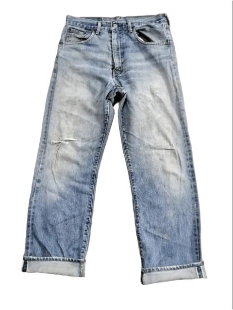 Levi's Vintage 90s Levi's 502xx Selvedge Distressed Faded Denim