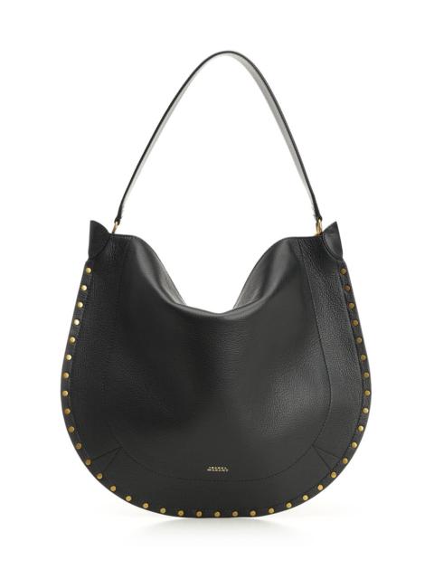 Isabel Marant Oskan Hobo Soft-Gb Shoulder Bags Black
