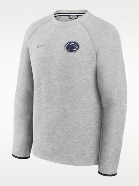 Nike Penn State Tech Fleece Men's Nike College Pullover Crew