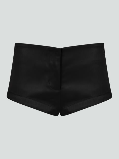 entire studios PUPPY SHORT BLACK SATEEN
