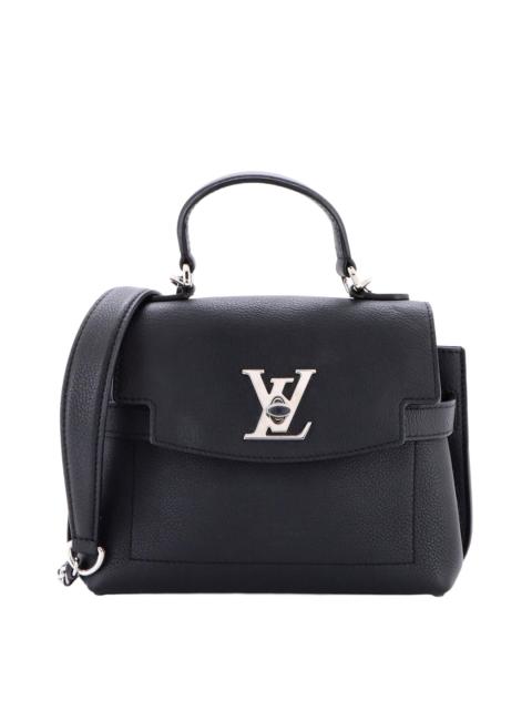 Louis Vuitton Louis Vuitton Black Sheep Leather Lockme Ever Mini (Authentic Pre-Loved)
