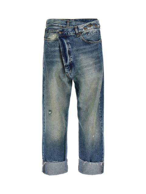R13 'cross Over' Jeans