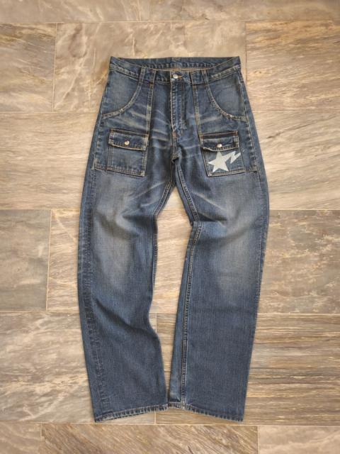 A BATHING APE® OG Bapesta Denim Pants Selvedge