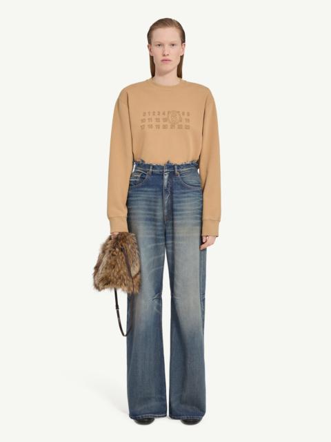 MM6 Maison Margiela Wide-leg jeans