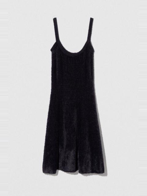 BY FAR PAM DRESS BLACK FAVOLA