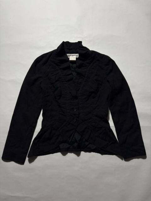 ISSEY MIYAKE ISSEY MIYAKE RAYON GATHER DESIGN JACKET