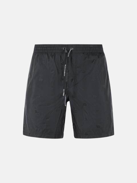 Dolce & Gabbana BLACK POLYAMIDE SWIMSUIT