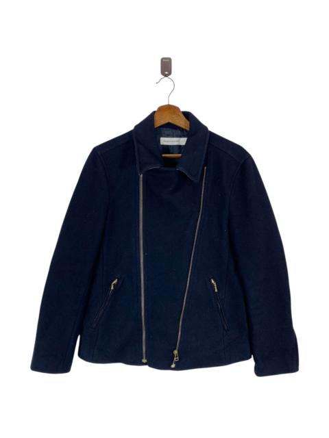 VINTAGE TAKEO KIKUCHI ASYMMETRICAL WOOL JACKET