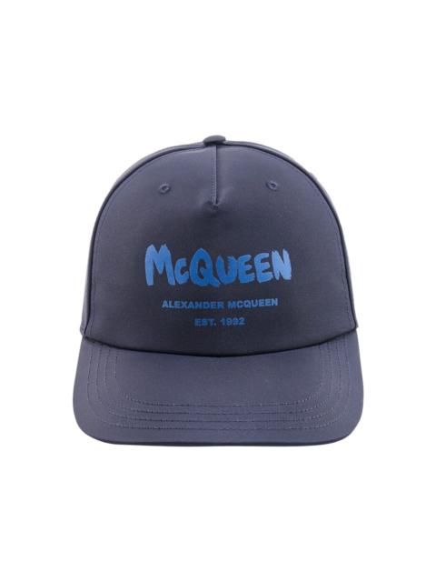 Alexander McQueen Graffiti Baseball Hat