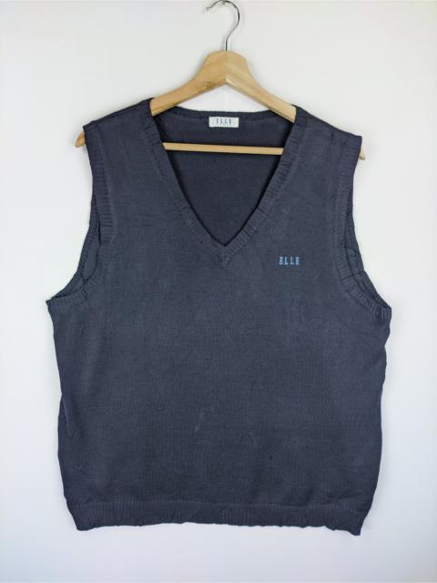 Other Designers Japanese Brand - 💢Steal💢Vintage Elle Sleveeless Sweater Plain