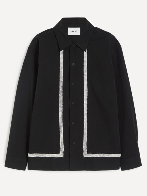 NN07 Reed Poplin Overshirt