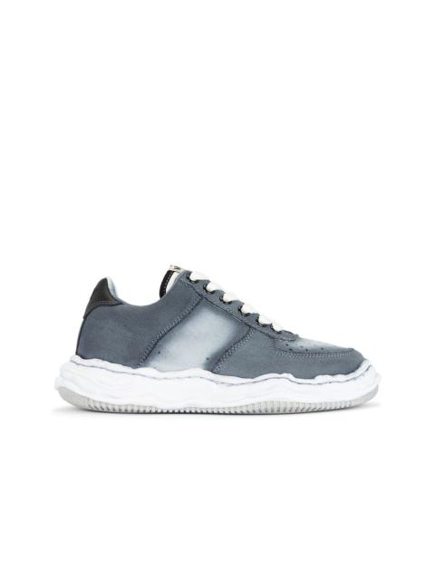 Maison MIHARAYASUHIRO Wayne Original Sole Colored With Spray Canvas Low Top Sneakers