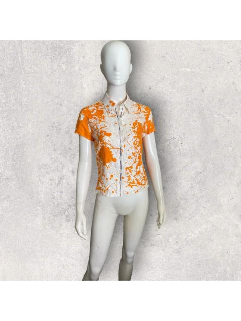 Hermès SS04 By Margiela Cheval Suprise Button Front Shirt