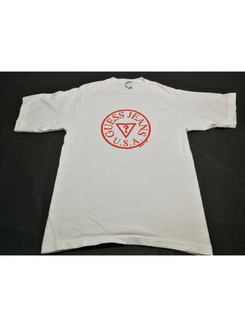 Other Designers Vintage - Vintage 90s Guess Jeans USA 1994 Big Brand Logo T-Shirt