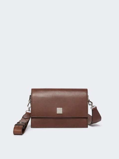 Max Mara BIANCAROUGHS Small crossbody bag in leather