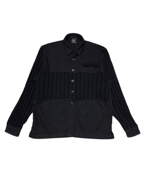 Other Designers Japanese Brand - Vintage Aeichi Unexceptionable Wool Knit Button up