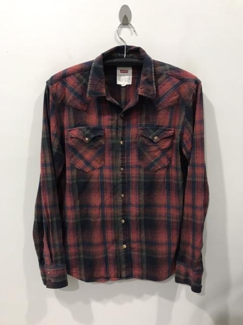 Levi's Levis Westerner Plaid Flannel