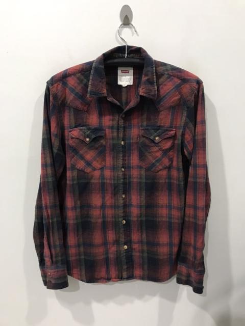 Levis Westerner Plaid Flannel