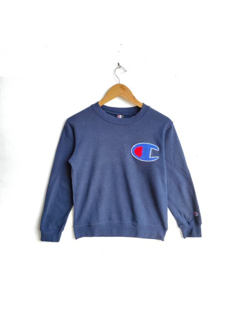 Champion CHAMPION BIG EMBROIDERY LOGO SMALL SIZE SWEATSHIRT