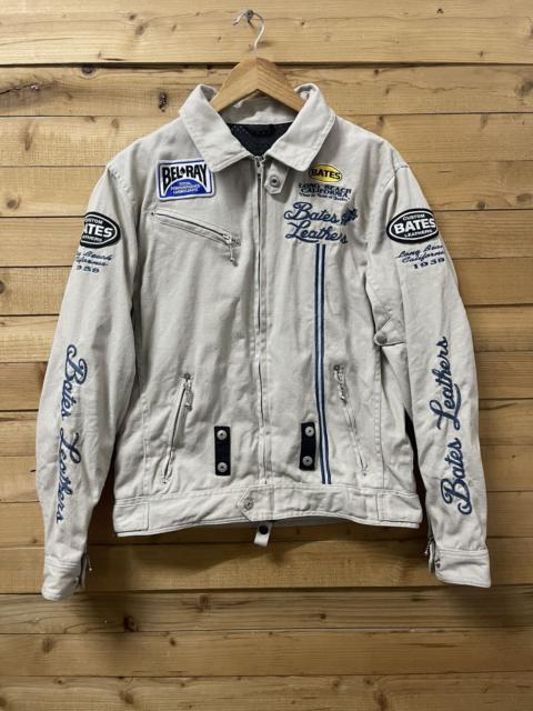 Other Designers Japanese Brand - Custom Bates Leathers Bel-Ray Motorcycle Riding Jacket Men's