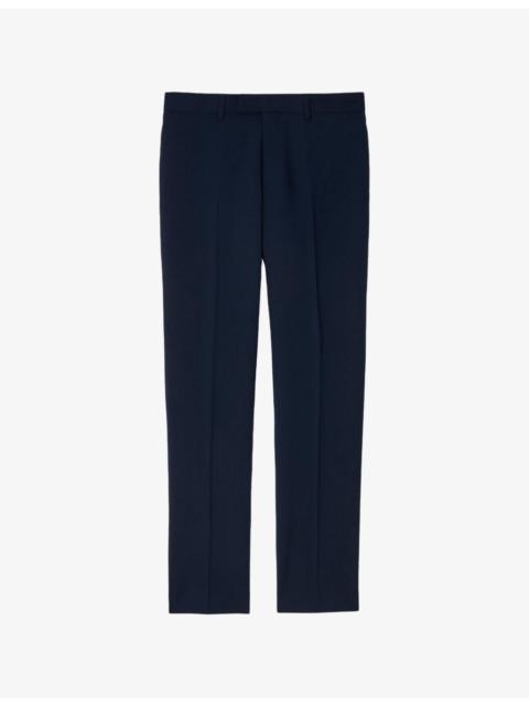 Sandro Regular-Fit Straight-Leg Wool Trousers