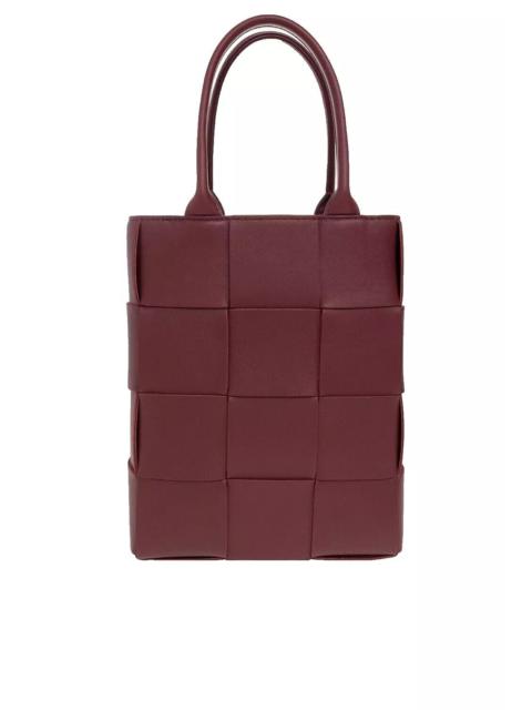 Bottega Veneta Bottega Veneta Cassette Mini Barolo Red Intreccio Tote