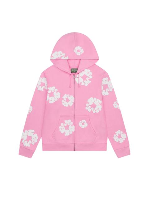 DENIM TEARS Denim Tears Cotton Wreath Zip Hoodie 'Pink'