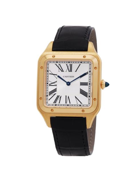 Cartier Cartier Santos-Dumont Hand Wind Silver Dial Men's Watch WGSA0108