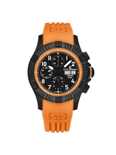Other Designers Revue Thommen Air speed Chronograph Black Dial Men's Watch 16071.6779