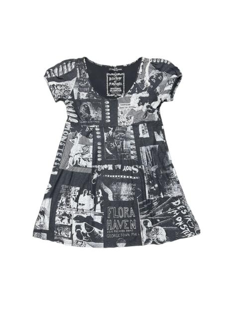 Hysteric glamour 2008 blouse destroy all monster